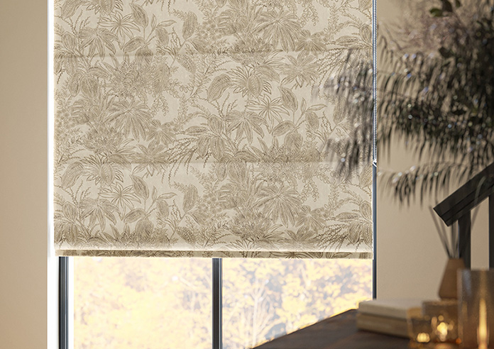 Maui, Hessian - Twist&Fit Roman Blind - Image 5